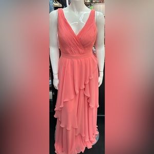 Kanali K. pink sz 12 long formal dress